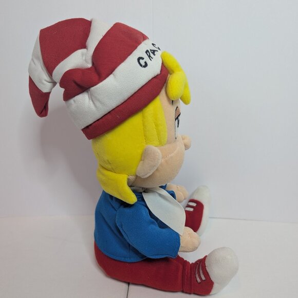 Vintage Kellogg Co. RICE KRISPIES Plush CRACKLE Advertising Toy Cereal Character - Picture 5 of 8